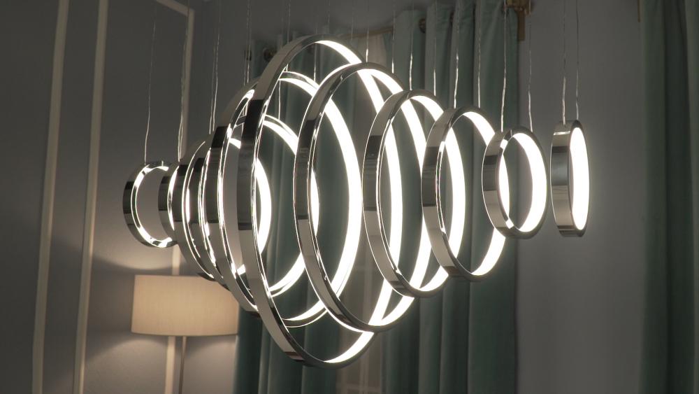 Hoops LED-Linear Pendant