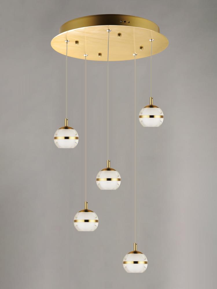 Swank-Multi-Light Pendant