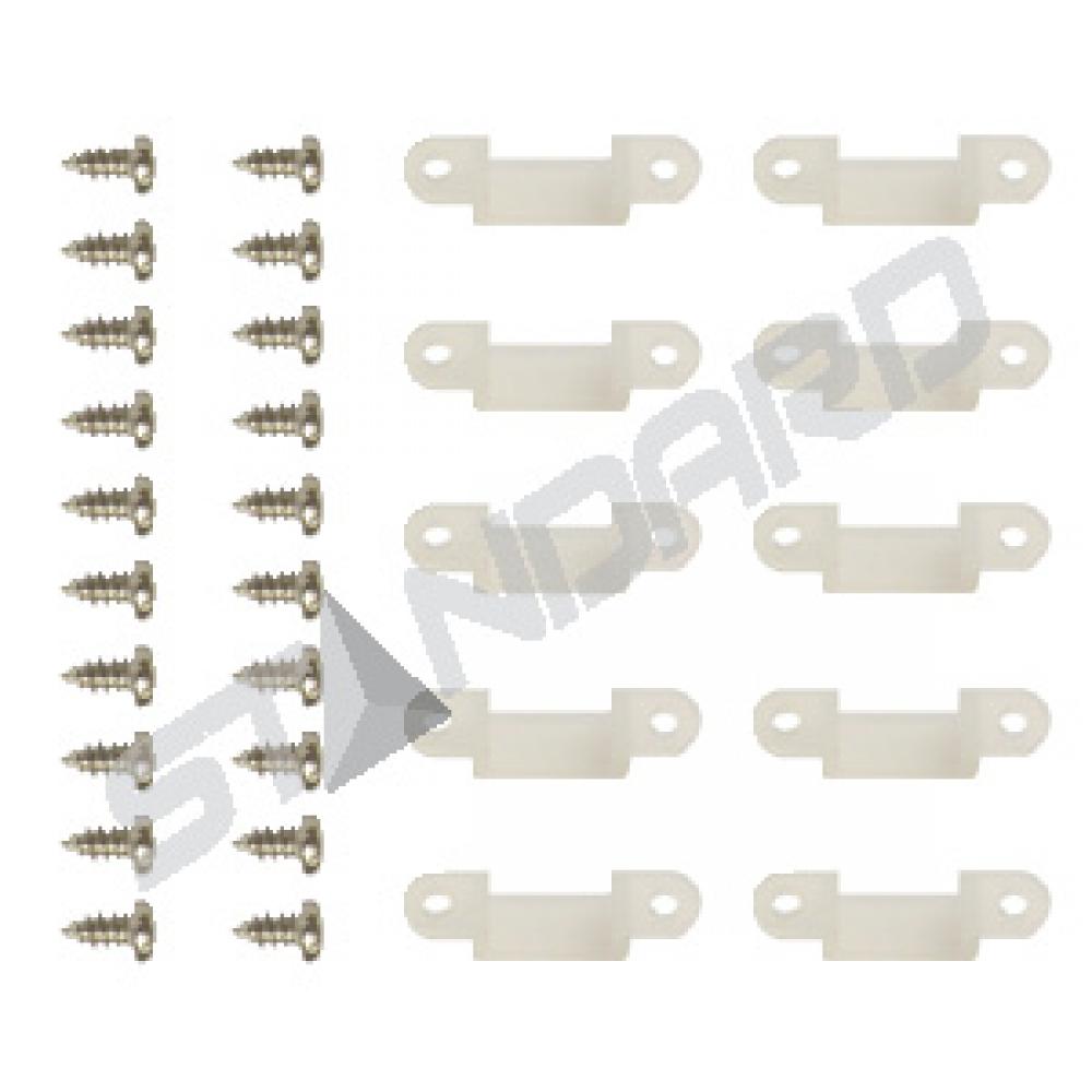 LED/10PCS TAPE LIGHT MOUNTING CLIPS