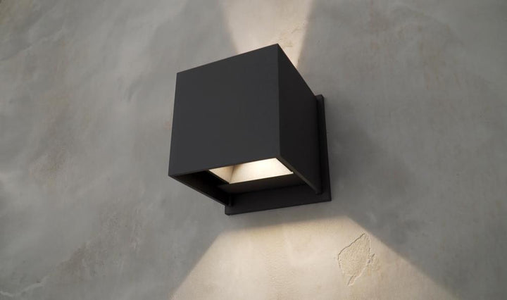 Alumilux Cube-Wall Sconce