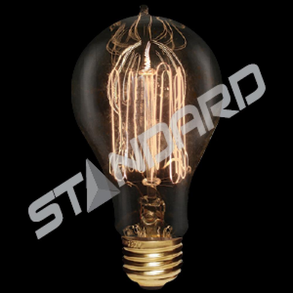 40W VICTORIAN A19 SQUIRREL CAGE 120V/STD