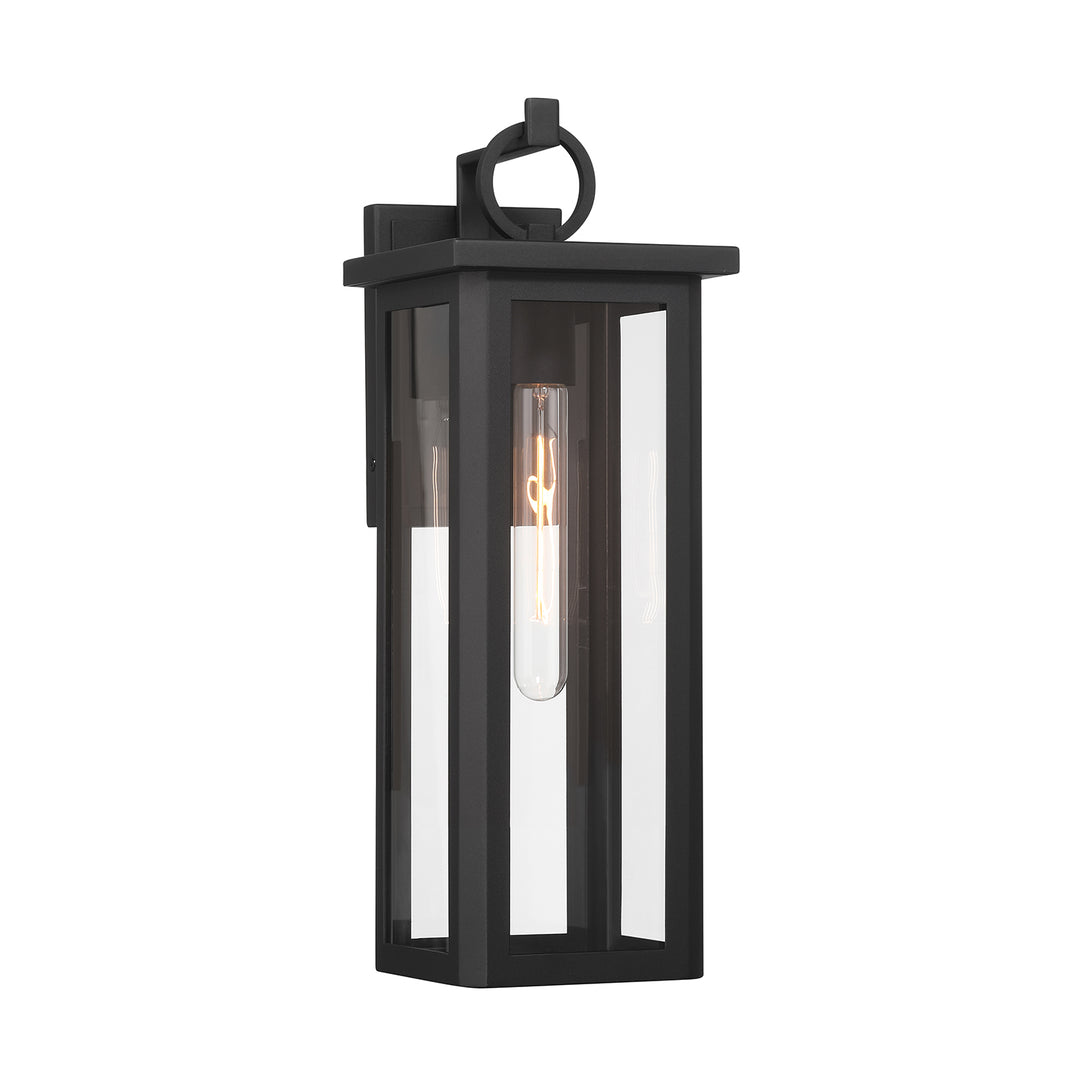 Boadie 1 Light Matte Black Outdoor Sconce