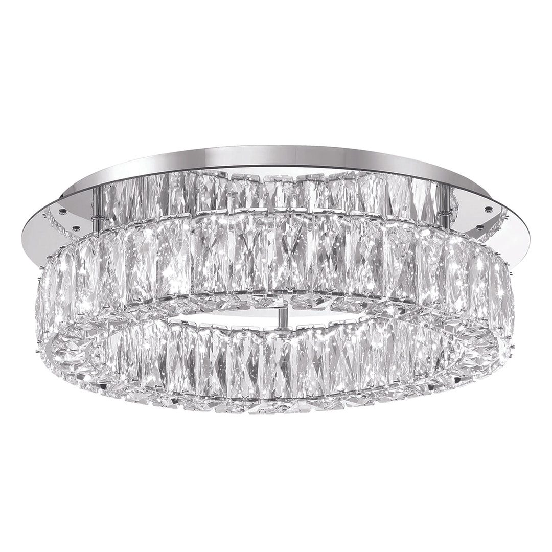 Kinsley LED Polished Chrome Flush Mount