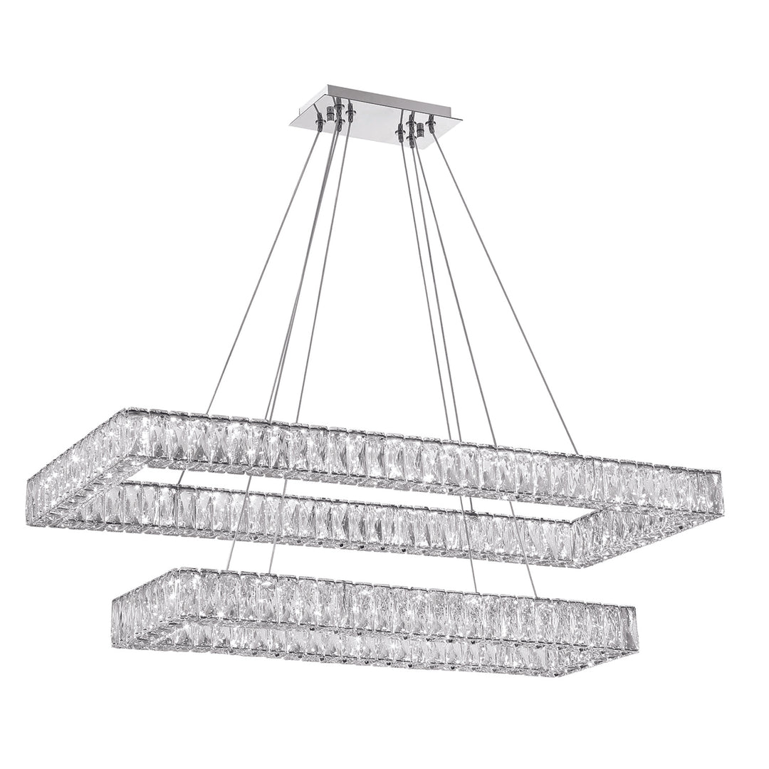 Kinsley LED Polished Chrome Chandelier