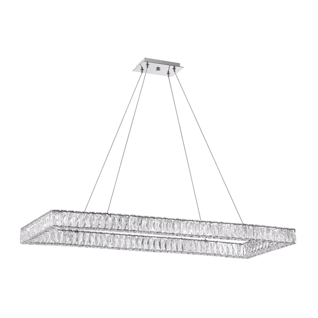 Kinsley LED Polished Chrome Chandelier