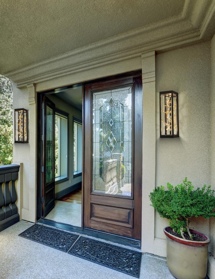 Aerie 4 Light Sconce in Black and Gold