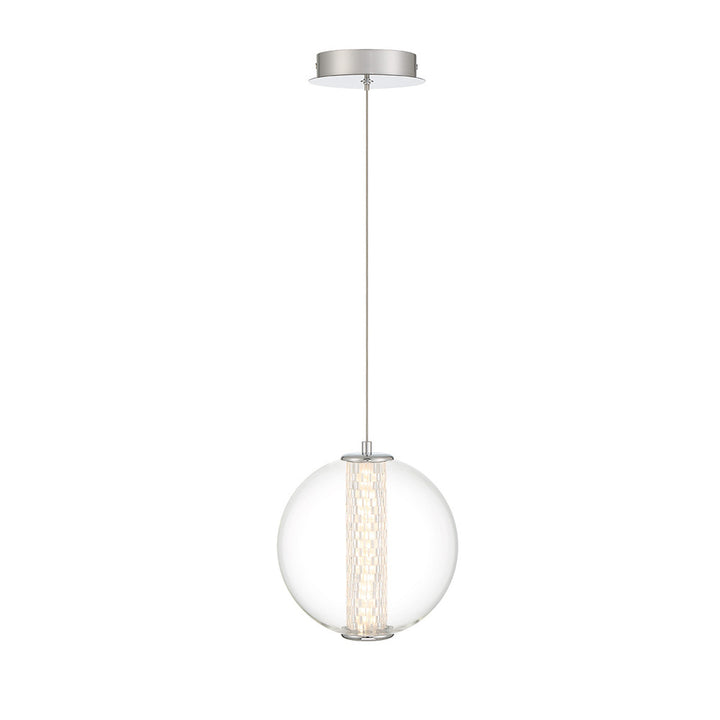 Atomo 1 Light Pendant in Chrome
