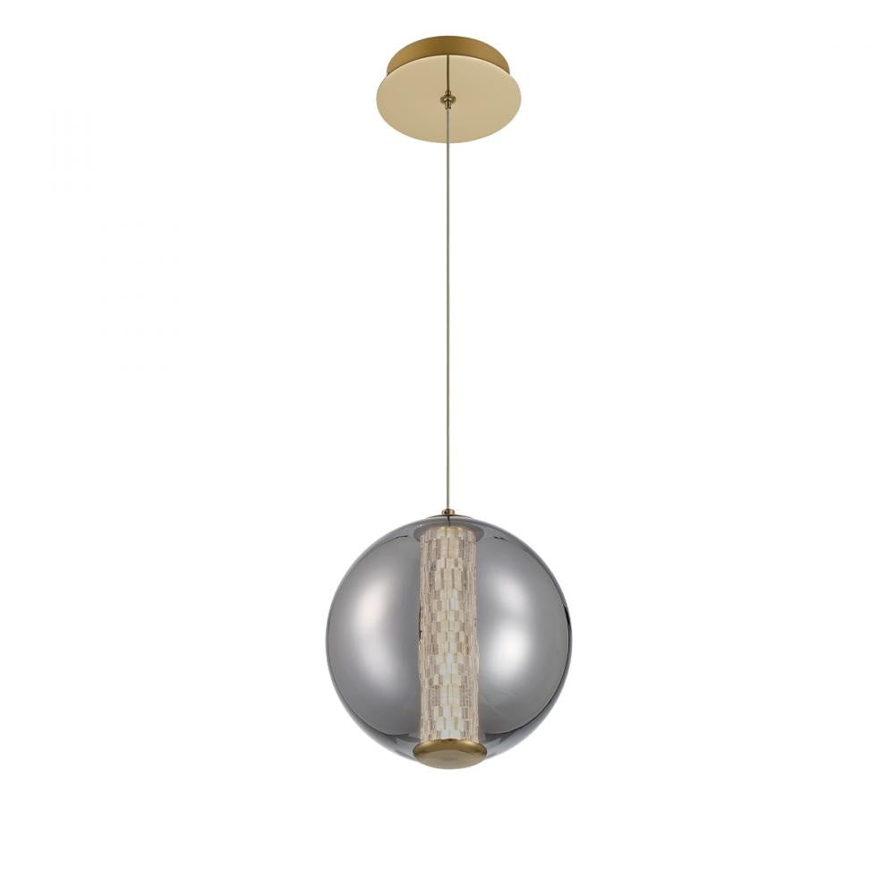 Atomo 1 Light Pendant in Gold