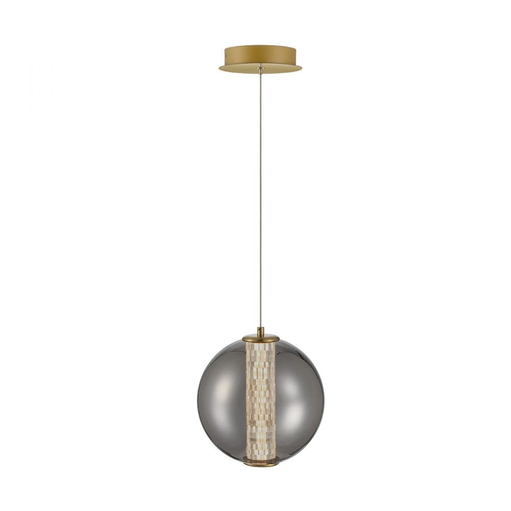 Atomo 1 Light Pendant in Gold