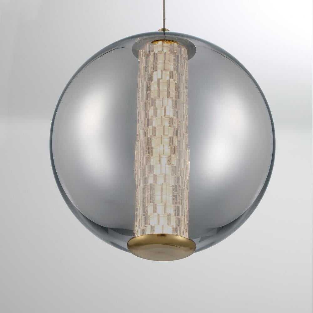 Atomo 1 Light Pendant in Gold