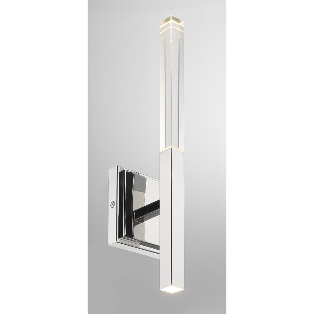 Benicio 2 Light Vanity in Polished Nickel