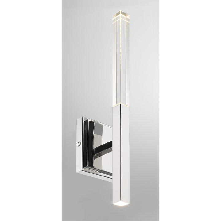 Benicio 2 Light Vanity in Polished Nickel