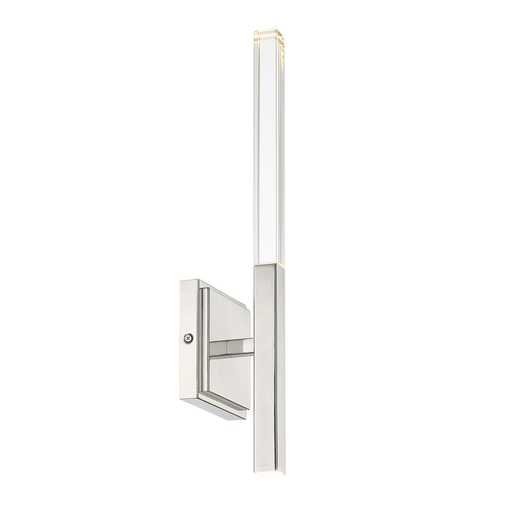 Benicio 2 Light Vanity in Polished Nickel