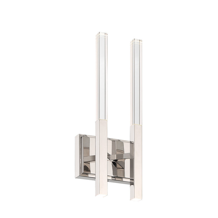 Benicio 4 Light Vanity in Polished Nickel