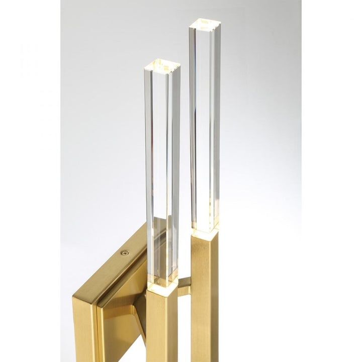 Benicio 4 Light Vanity in Brushed Gold