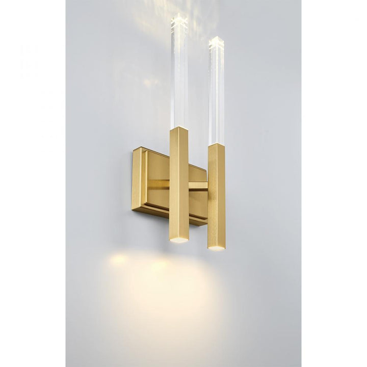 Benicio 4 Light Vanity in Brushed Gold