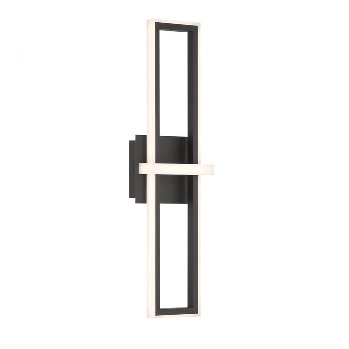 Bordo 1 Light 24" Sconce in Black