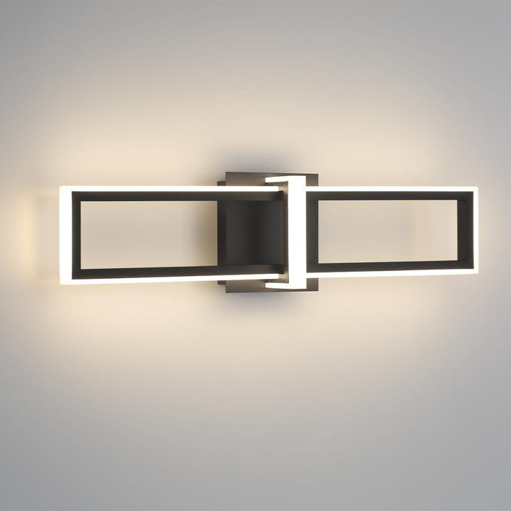 Bordo 1 Light 24" Sconce in Black