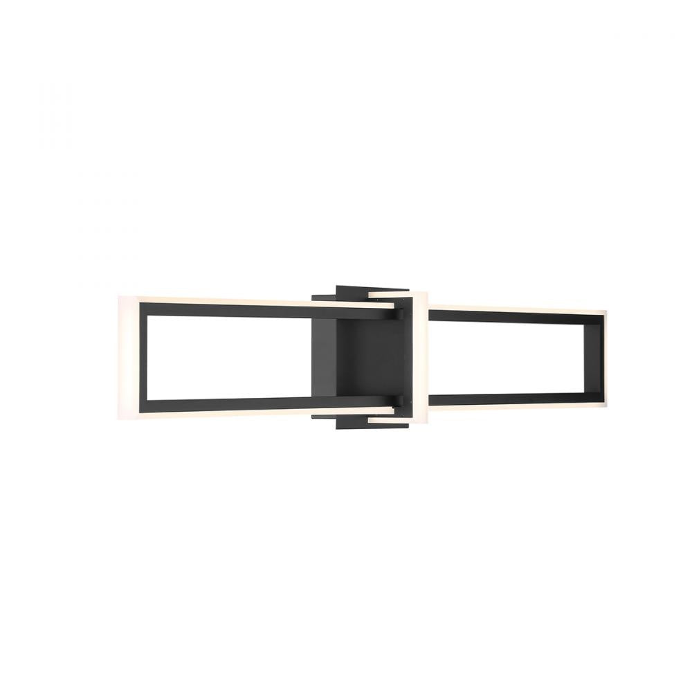 Bordo 1 Light 35.5" Sconce in Black