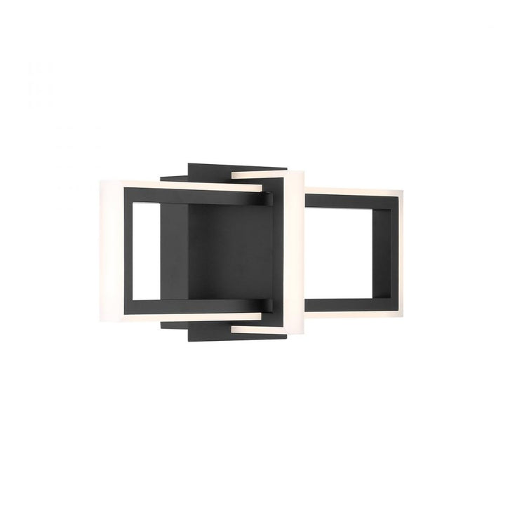 Bordo 1 Light 16" Sconce in Black