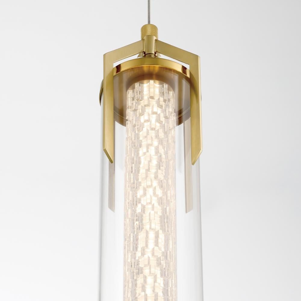 Espada 1 Light Pendant in Gold