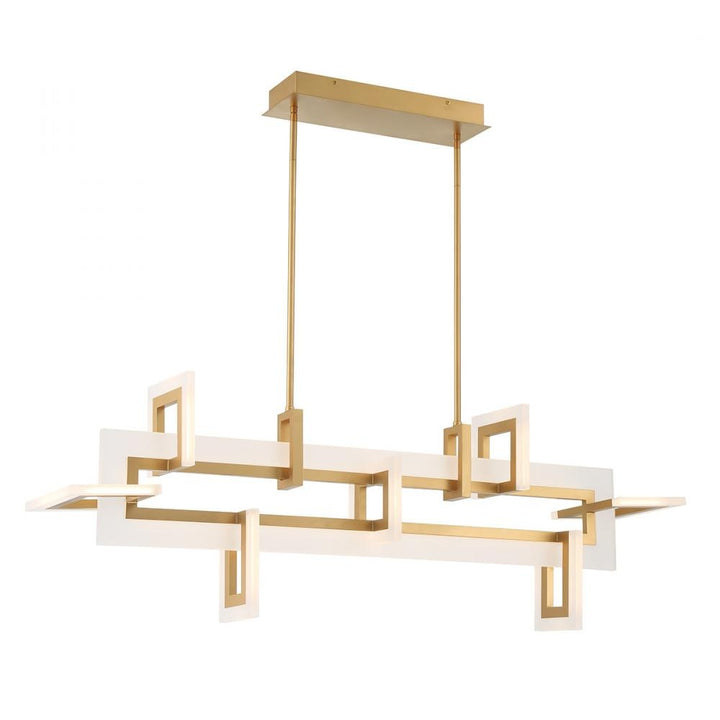 Inizio 1 Light Chandelier in Gold