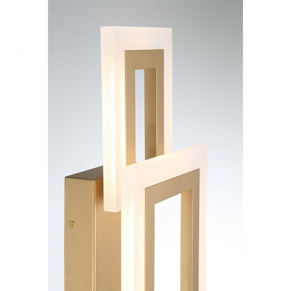 Inizio 1 Light Sconce in Gold