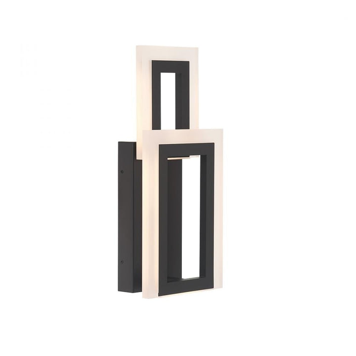 Inizio 1 Light Sconce in Black