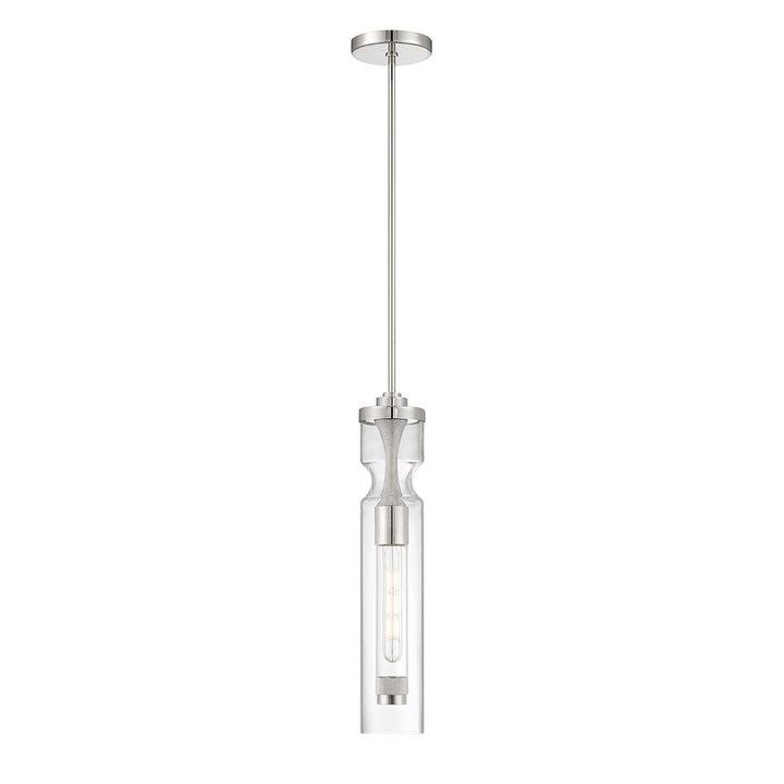 Mistero 1 Light Pendant in Nickel