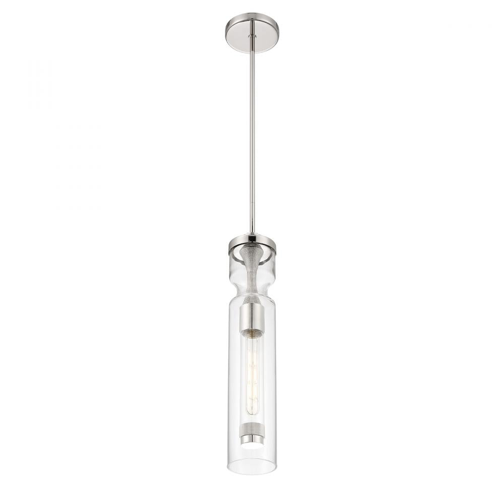 Mistero 1 Light Pendant in Nickel