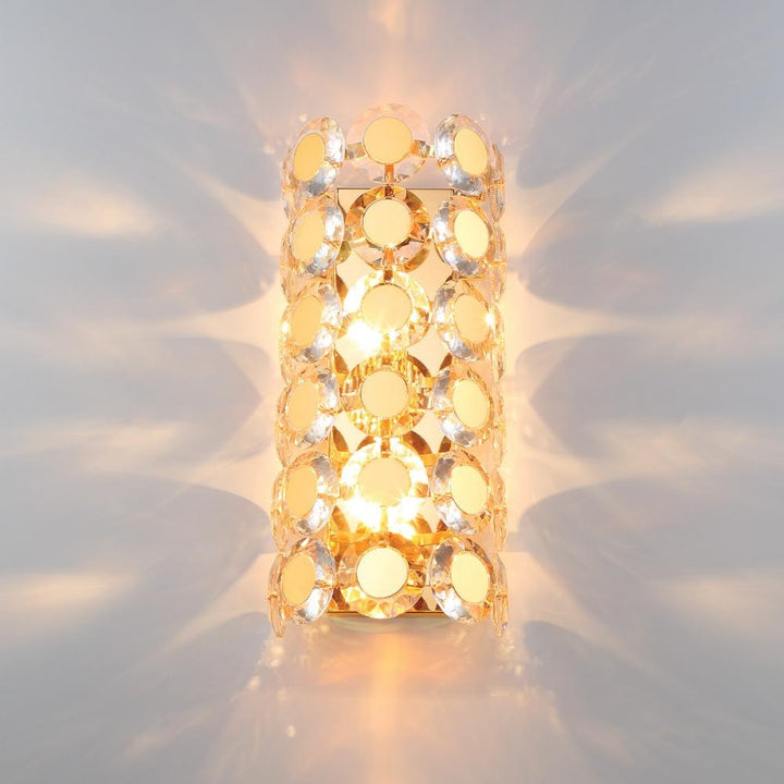 Perrene 2 Light Vanity in Gold