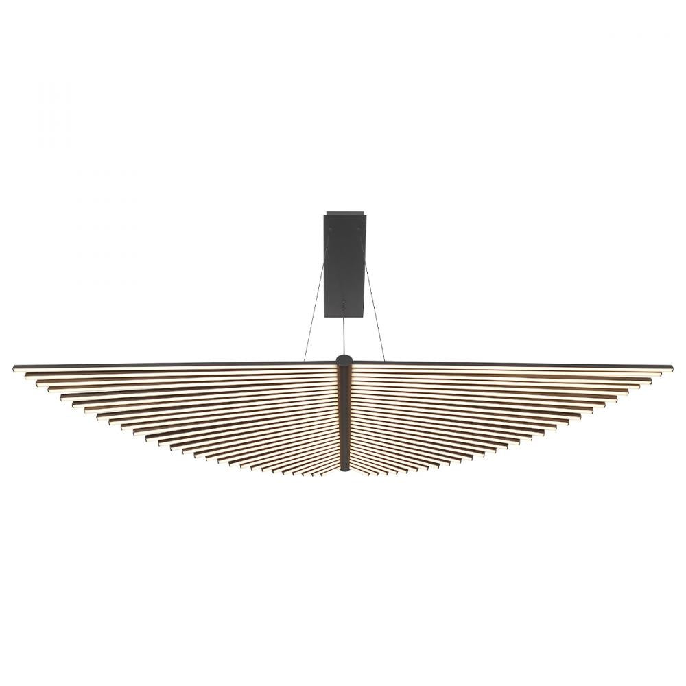 Seraph 1 Light Chandelier in Black