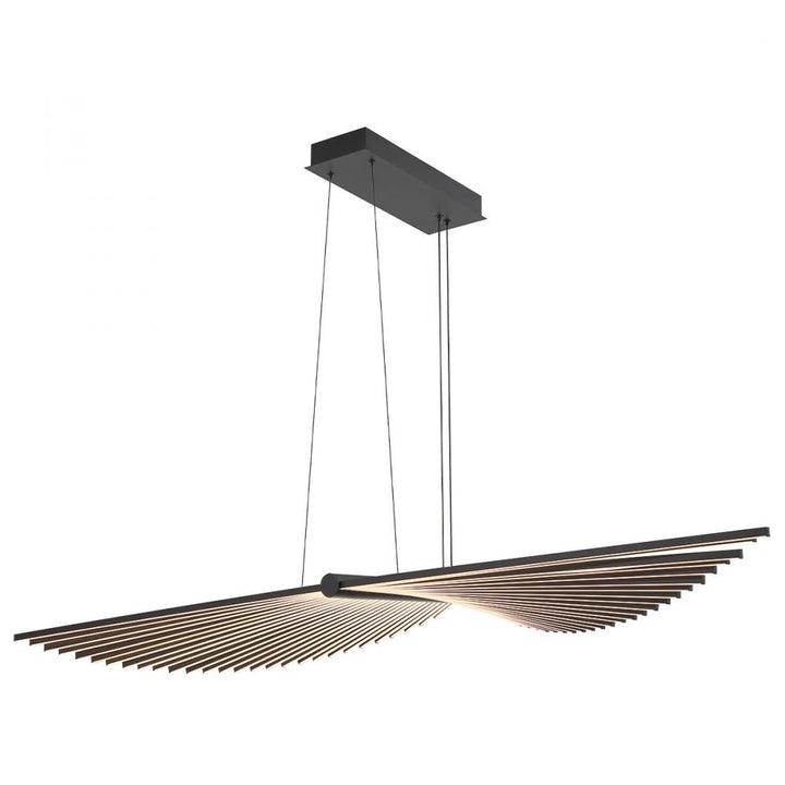 Seraph 1 Light Chandelier in Black