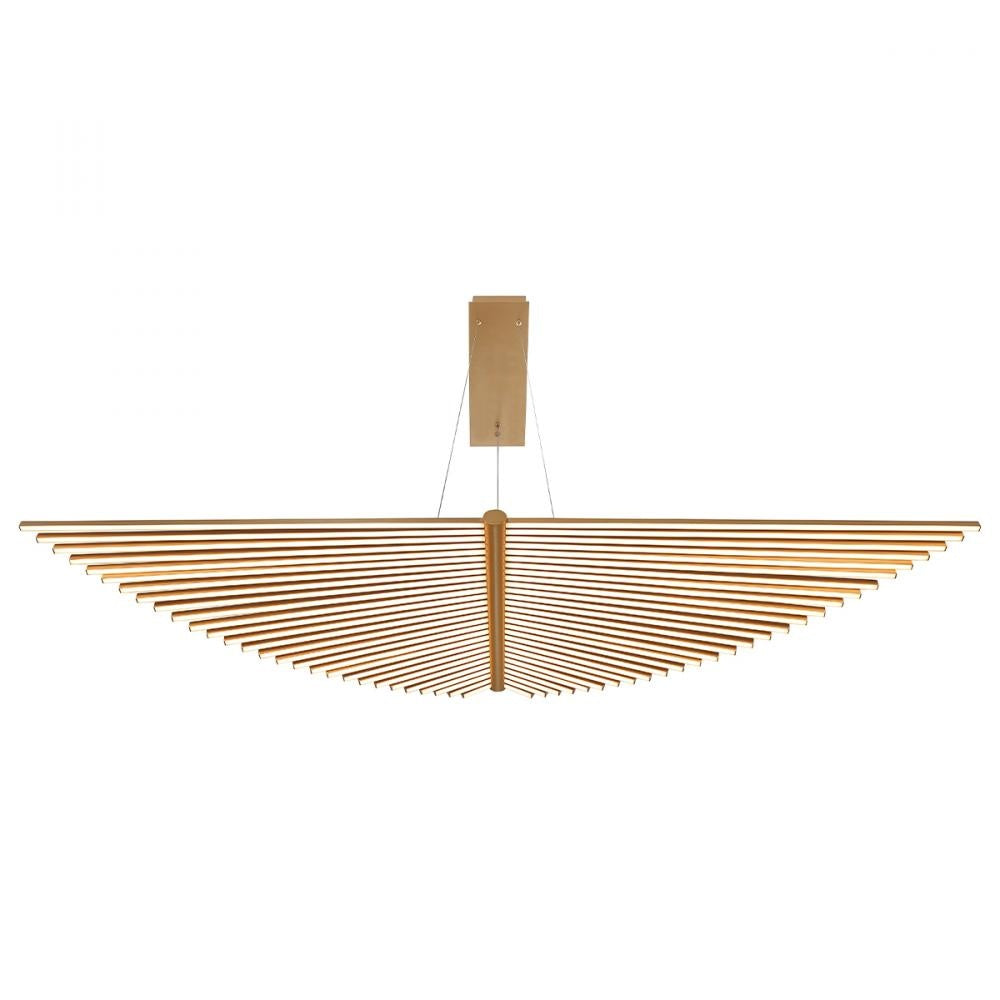 Seraph 1 Light Chandelier in Gold