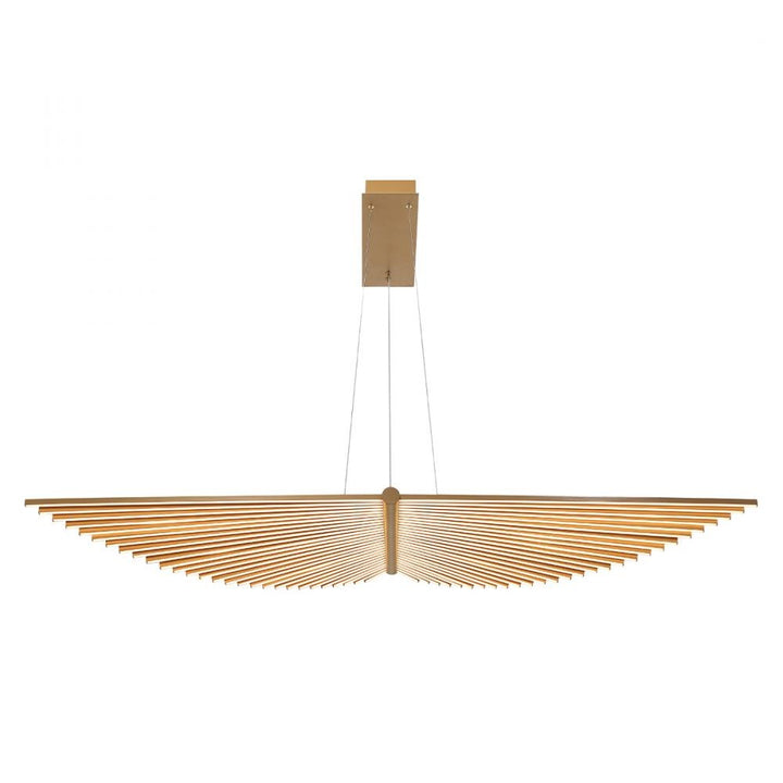 Seraph 1 Light Chandelier in Gold