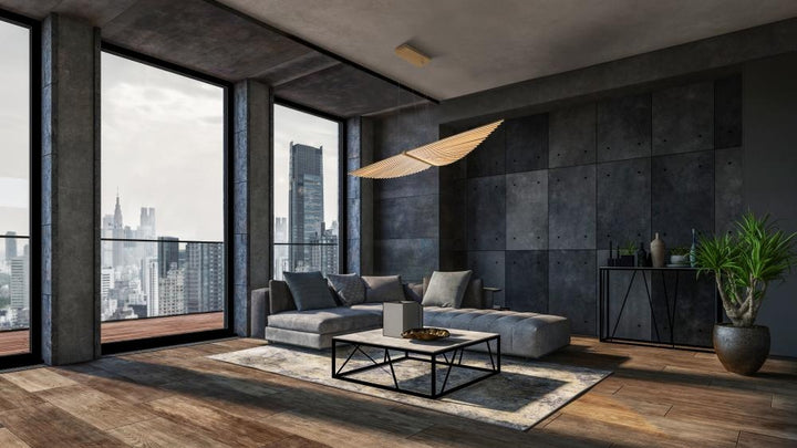 Seraph 1 Light Chandelier in Gold