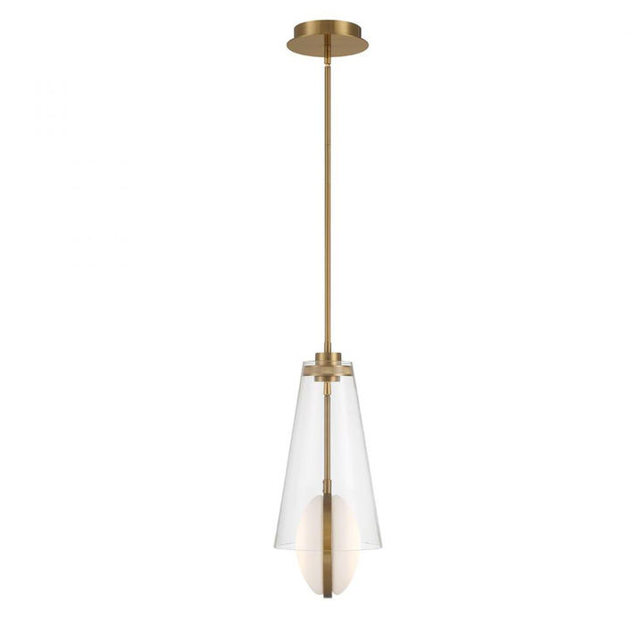 Solari 2 Light Pendant in Gold