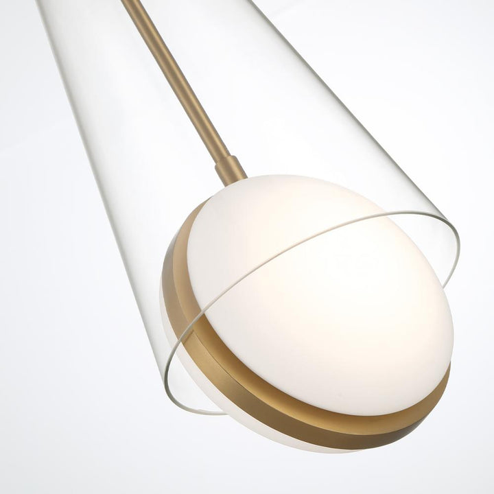Solari 2 Light Pendant in Gold