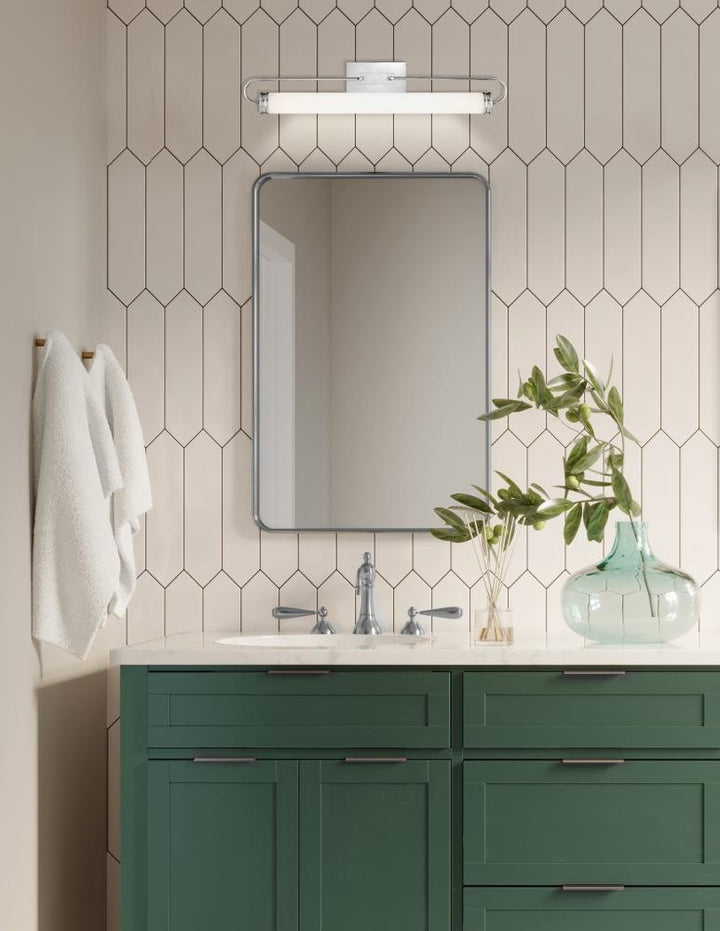 Tellie 1 Light Vanity in Chrome