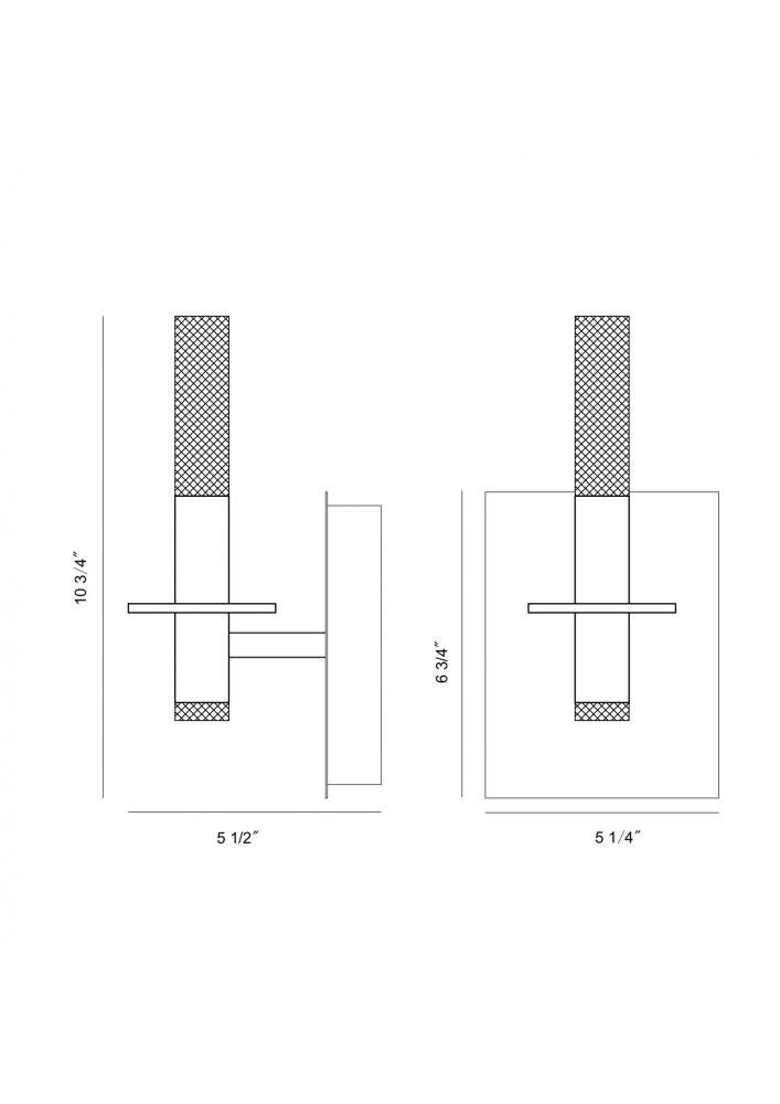 Torna 2 Light Vanity in Polished Nickel