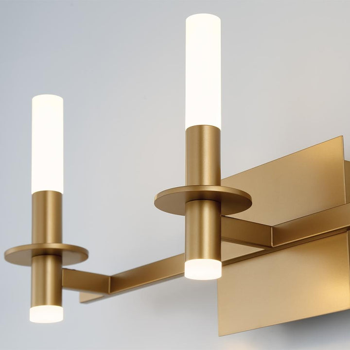 Torna 6 Light Vanity in Gold