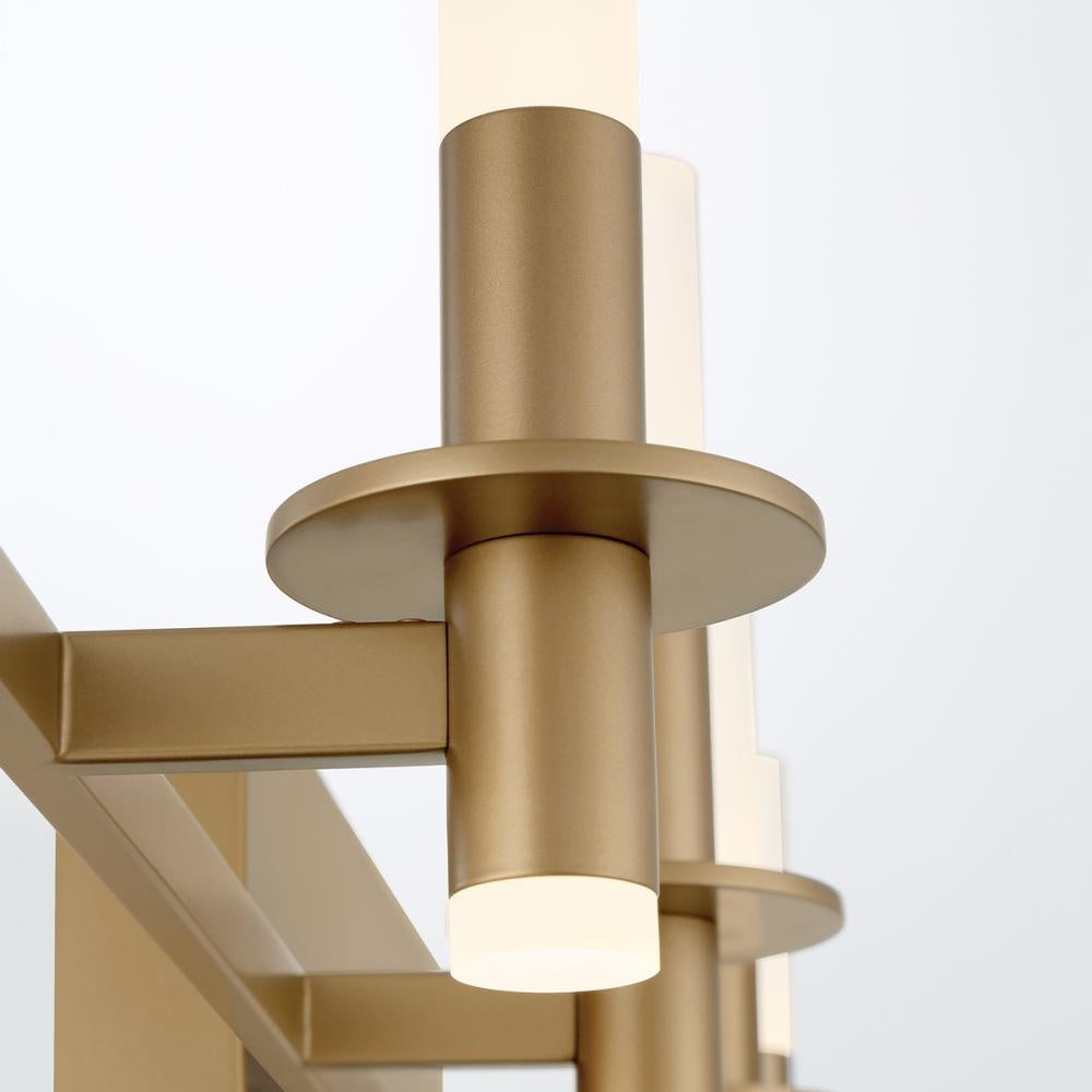 Torna 8 Light Vanity in Gold