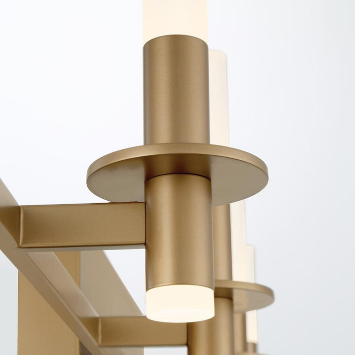 Torna 8 Light Vanity in Gold