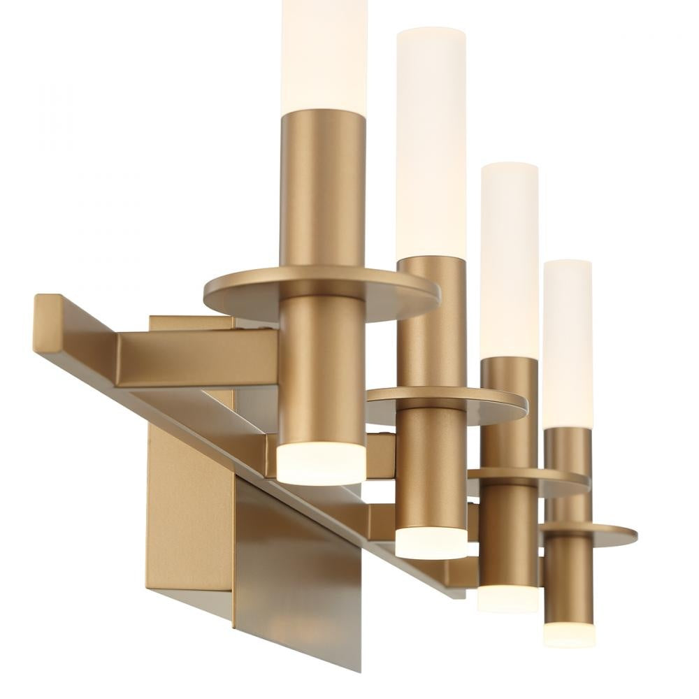Torna 8 Light Vanity in Gold