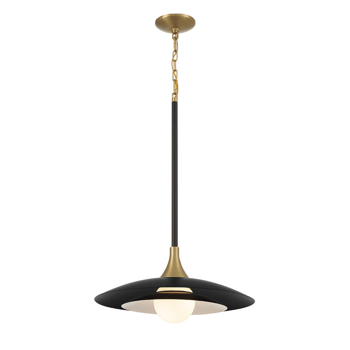 Welsh 1 Light Pendant in Black