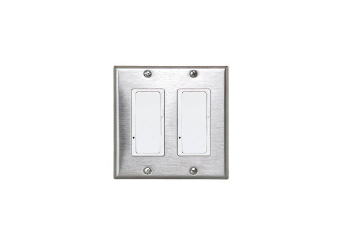 Eurofase EFSSPS2 On/Off Switch with Stainless Steel Plate and Box