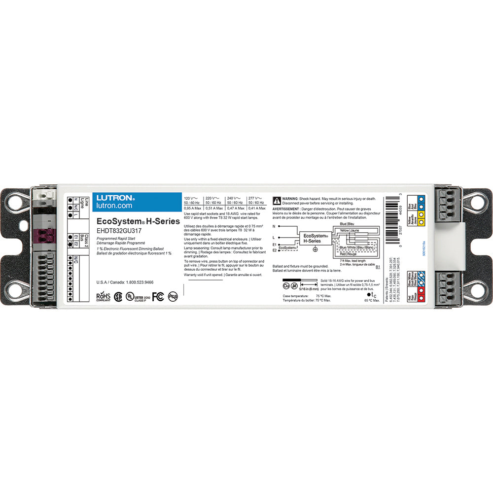 ECOSYS H-SERIES T8 32W UNIV 3LAMP 1.17BF