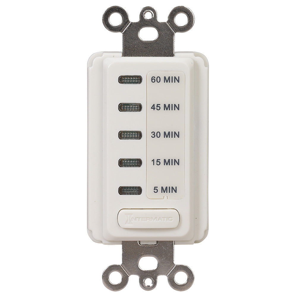 Electronic Countdown Timer, 120 VAC, 60 Hz, Preset Times 5,15,30,45 Minute,1 Hour, Without Hold, Light Almond