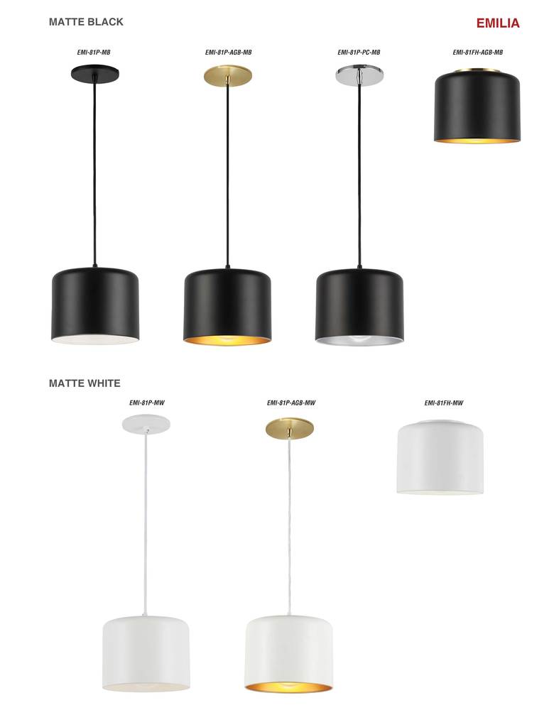 1LT Incand Flush Mount,  MW Shade