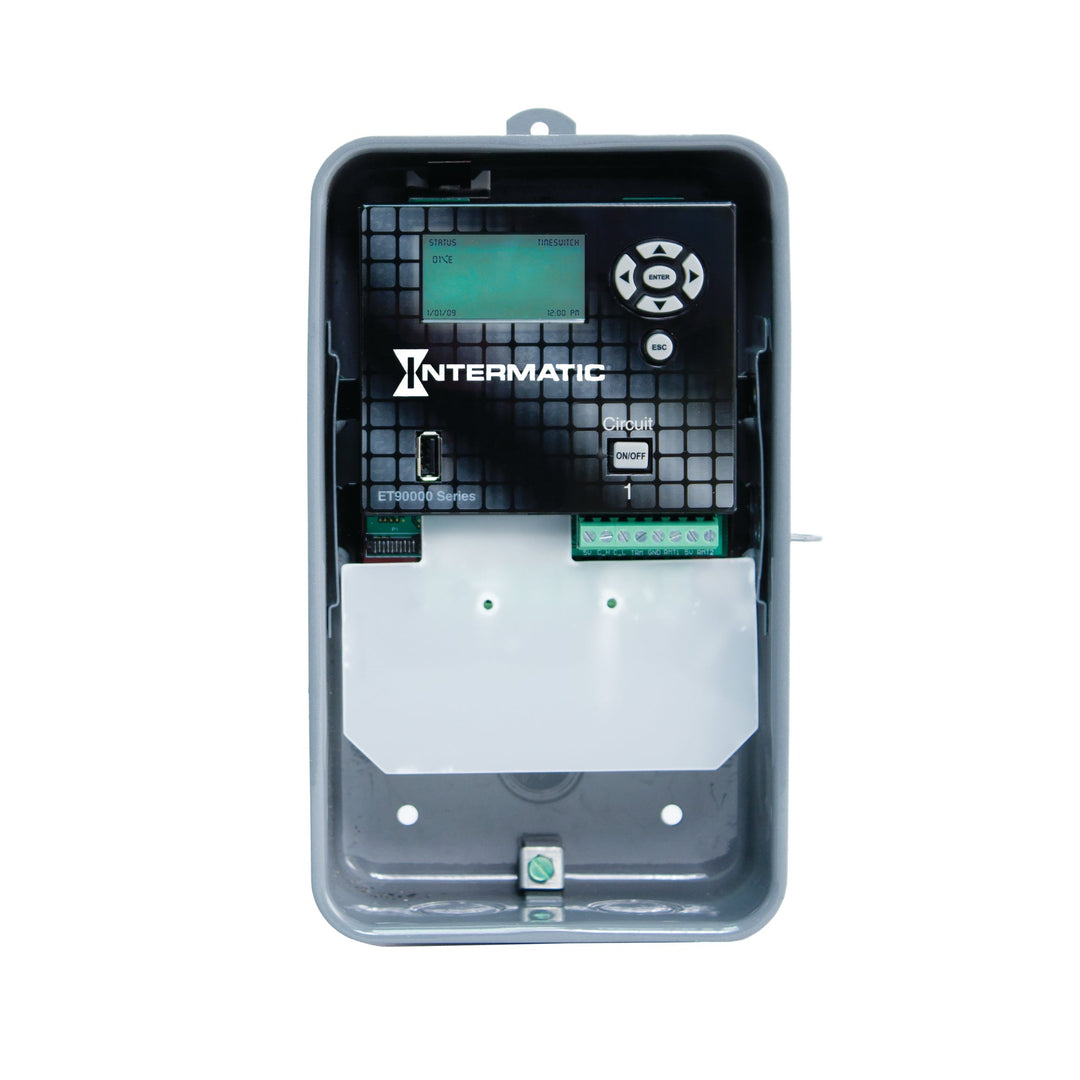 Astronomic 365-Day 1-Circuit Electronic Control, 120-277 VAC, 50/60 Hz, SPDT, Outdoor Metal Enclosure, Ethernet Optional